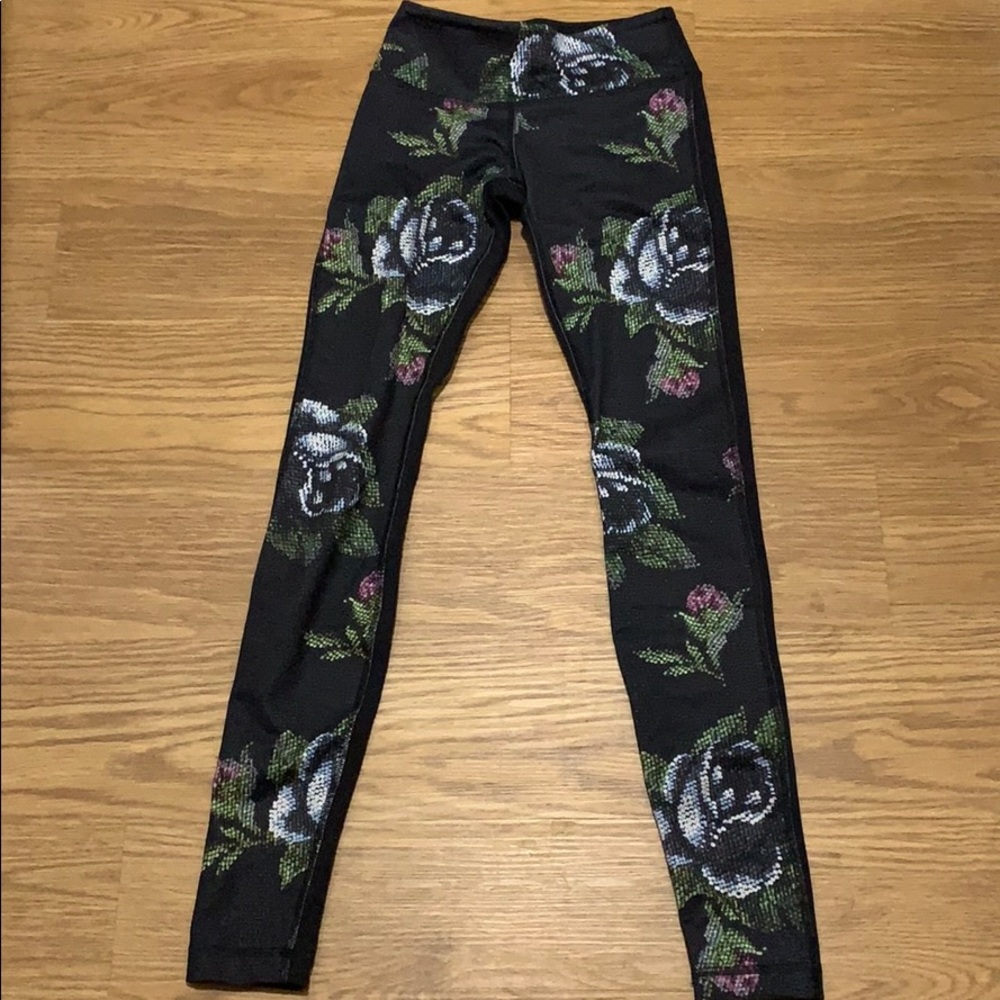 Lululemon Floral Leggings